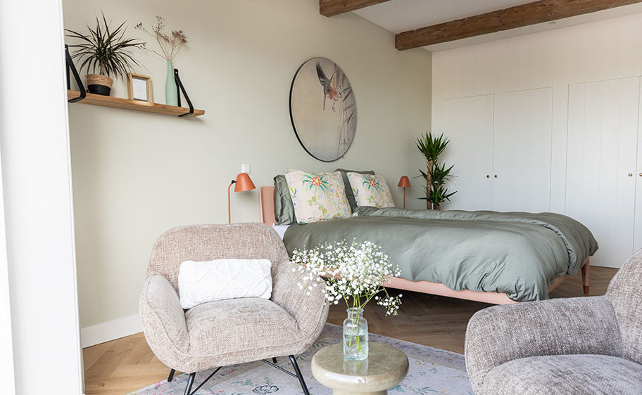 Bed & Breakfast kamers De Zuiderstolp - Kamer de Weidegang